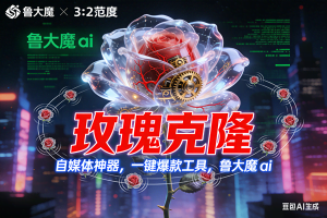（16989期）玫瑰克隆神器，ai鲁大魔，自媒体必备的软件，一键爆款，详细教程