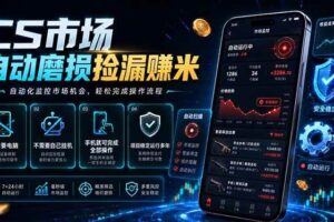 （18914期）CS市场自动磨损捡漏系统，无需电脑挂机，手机轻松赚米，日入300+