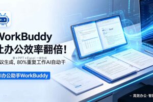 （18859期）WorkBuddy让办公效率翻倍！会议纪要+PPT+Excel一键生成，80%重复工作AI自动干