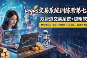 （18770期）【海外美金AI搬砖】Vegas交易技术+聪明软件， 黄金期货日赚50-1000U， 长期稳定，小白轻松上手