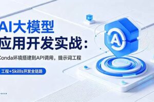 （18518期）AI 大模型应用开发实战：Conda环境搭建到API调用，提示词工程+Skills开发全链路